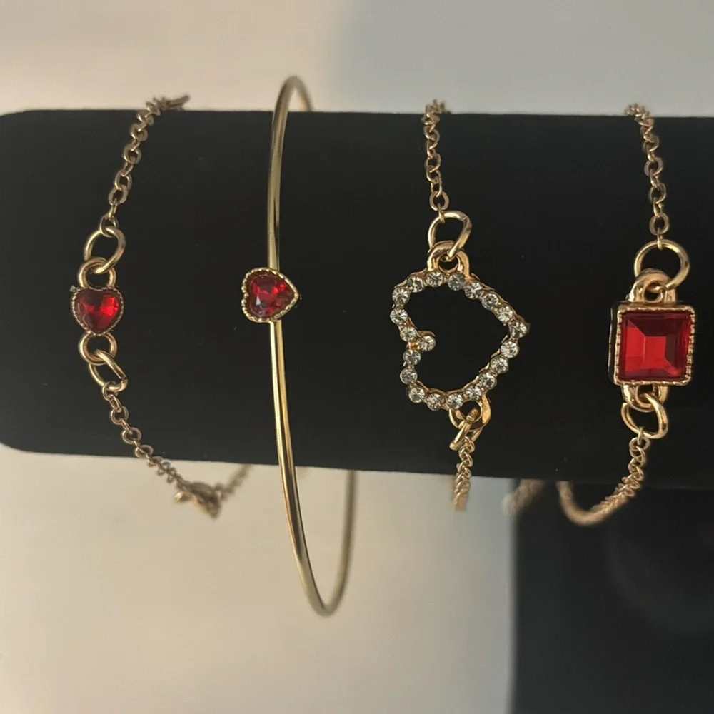 ✨🌹Boho Charm Bracelet Set